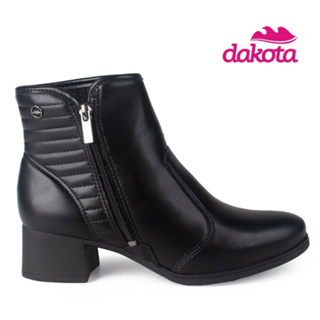 BOTA FEMININA CANO CURTO  DAKOTA G9101- DA312/DA862- SALTO BLOCO LANÇAMENTO! em Oferta na Shopee