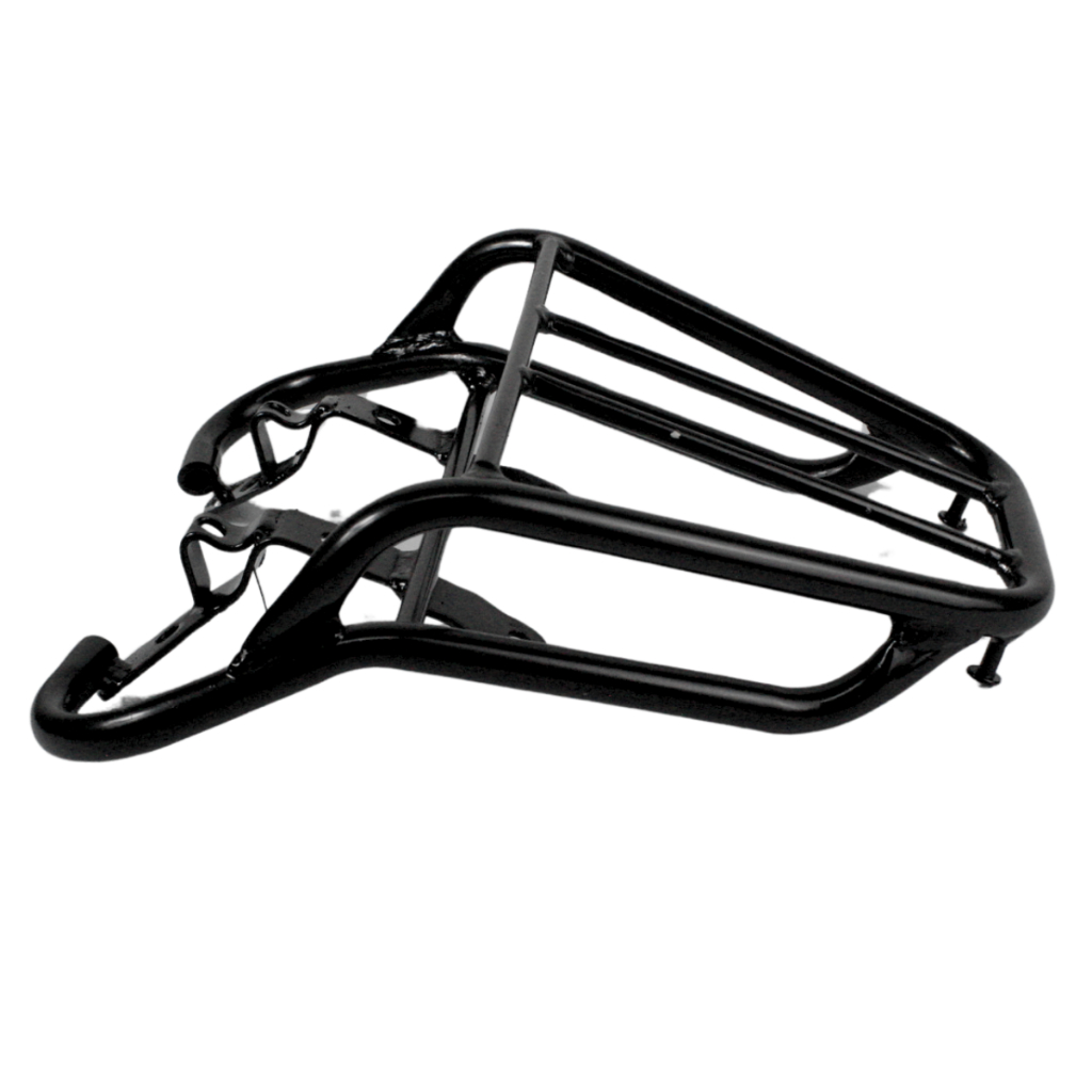 Detalhes do Bagageiro Honda CG Titan 125 (1995 / 1996 / 1997 / 1998 / 1999) Preto Suporte Baú Capacete Moto Aço