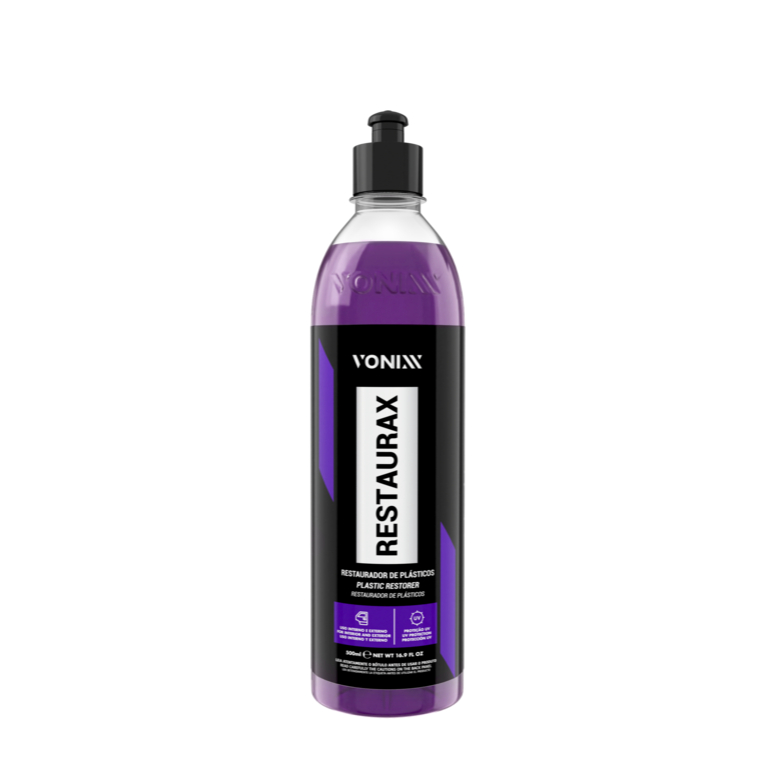 Restaurax Vonixx - Restaura e renova plasticos internos e externos carros motos Revitaliza e protege em Oferta na Shopee