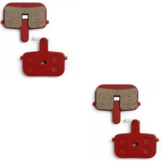 2 Pares - Pastilha Freio á Disco Mecânico Gts Absolute Quadrada Furada Vazada Semi Metálica Bike em Oferta na Shopee