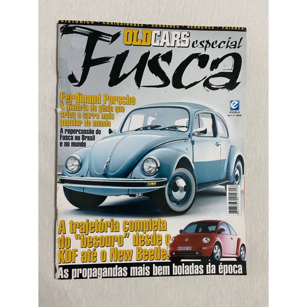Revista Old Cars Especial - Fusca - História Completa do Besouro