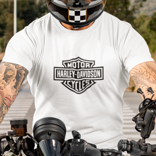 Camiseta Blusa Moto Harley Custom Algodão em Oferta na Shopee