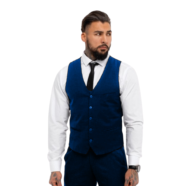 Colete Social Slim Oxford Masculino Com Regulagem Lançamento Qaulidade 01