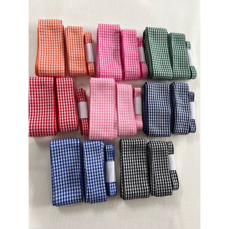 FITA XADREZ / kit com 6 metros/ 2 metros de cada tamanho