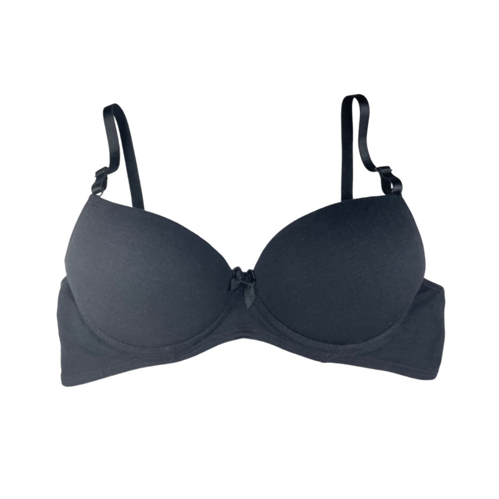 Sutiã de Algodão (Cotton) com Bojo - Modelo Tradicional -  Alta Sustentação e Conforto - Soutien - Sutia - Sutian em Oferta na Shopee