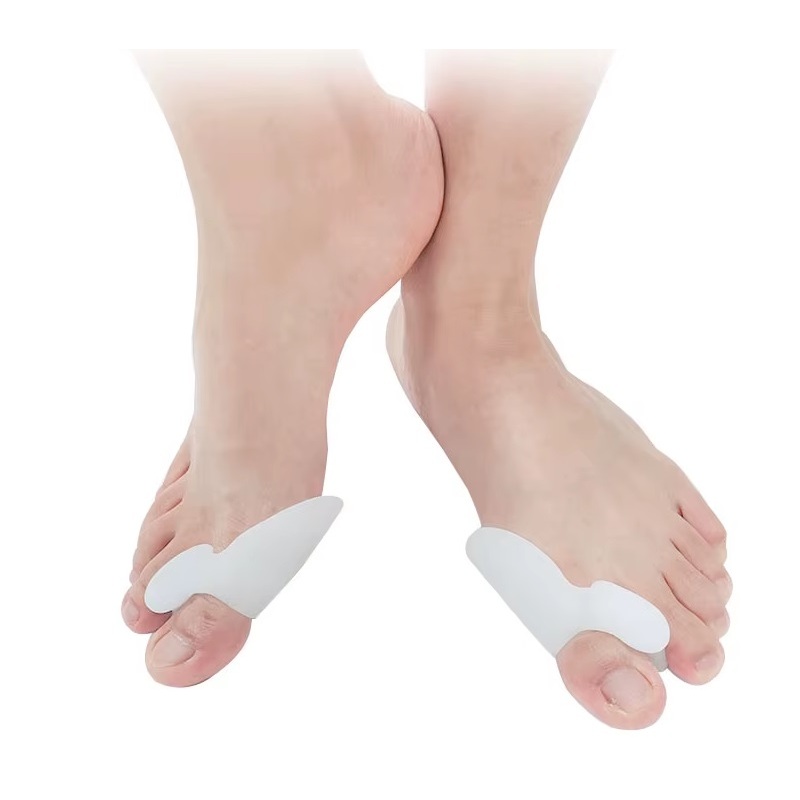 Par Protetor E Corretor Ortopedico Para Joanete Protetor Para Os Dedos Em Silicone Anti Calos