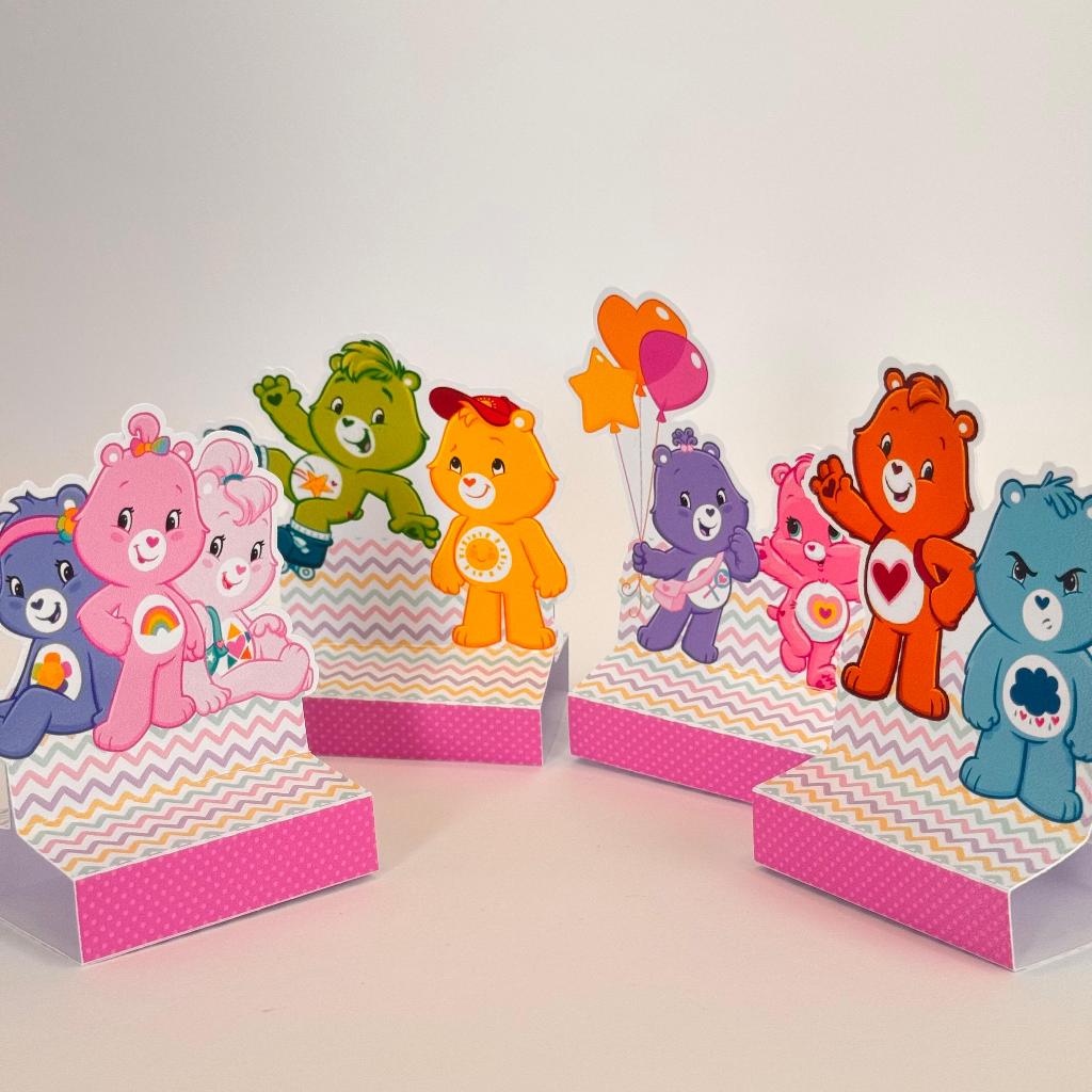 20 porta bis SEM NOME de PRONTA ENTREGA lembrancinha de aniversário porta doces tema ursinhos carinhosos menina