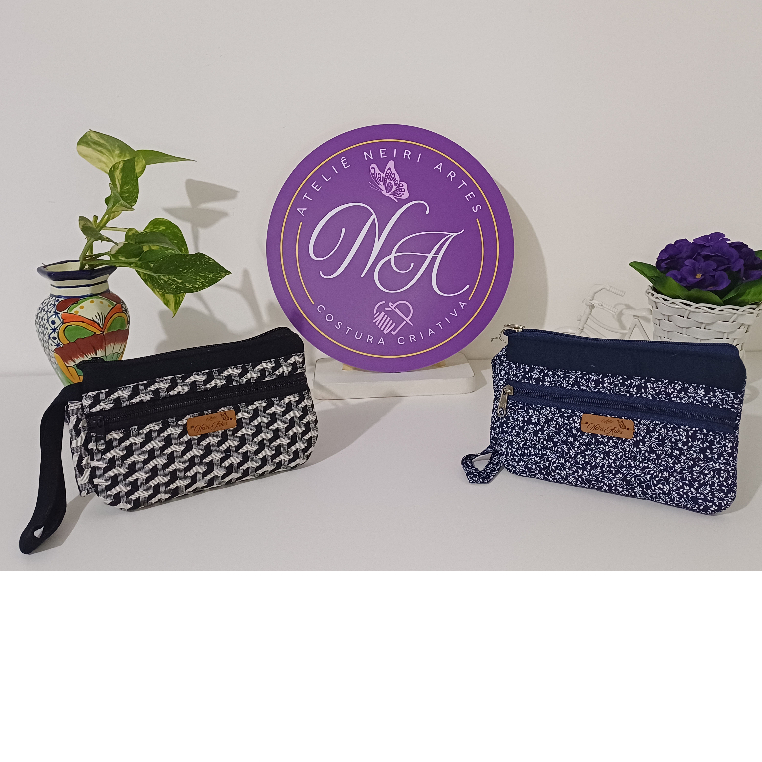 Carteira porta celular, cartira com alça de mão, carteira feminina