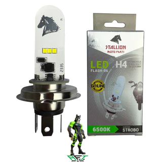 Lampada De Led Strobo H4 Moto Automotivo 6500k Cavalinho Para Cg 125 150 160 Start Fan Titan Twister