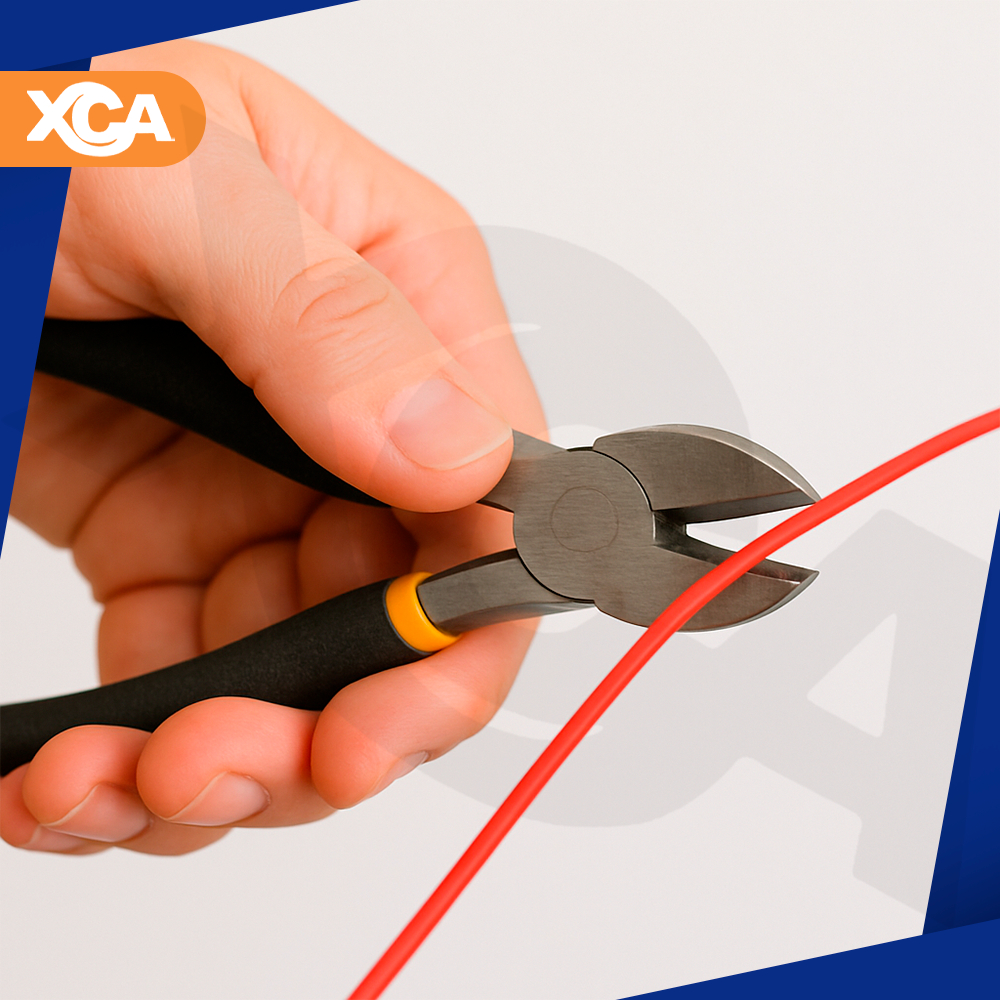 Alicate Corte Diagonal  4,5’’ Com Cabo Emborrachado Artesanal Profissional Utilidade