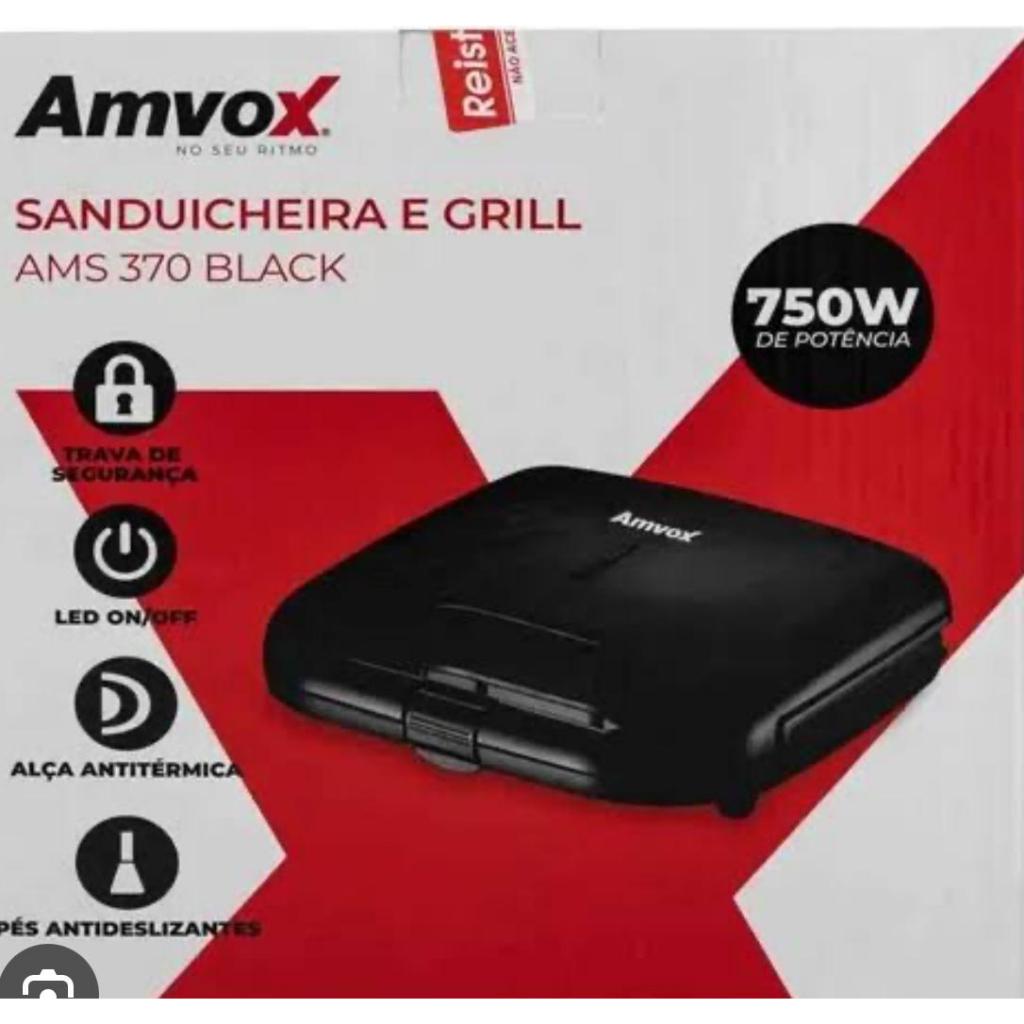 sanduicheira amvox ams370