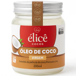 Óleo de Coco Virgem - 200ml - Élicê Coco