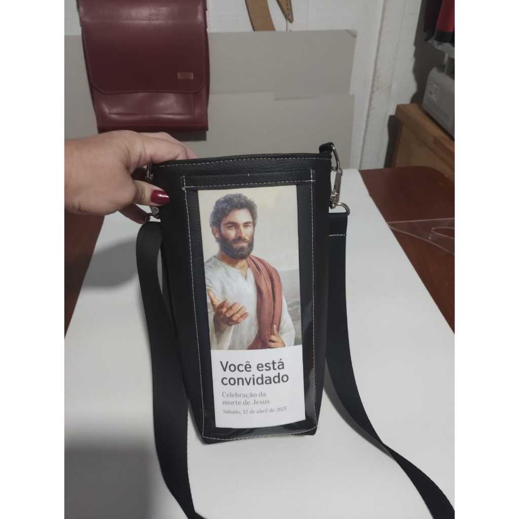 Porta garrafinha termico, folhetos e celular JW em Oferta na Shopee