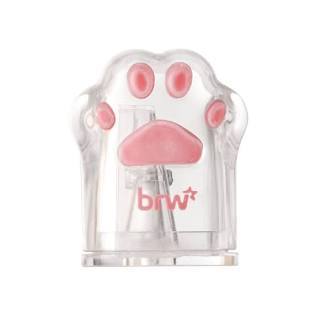 Apontador Plástico c/ Depósito - Best Friend - em formato de patinhas BRW