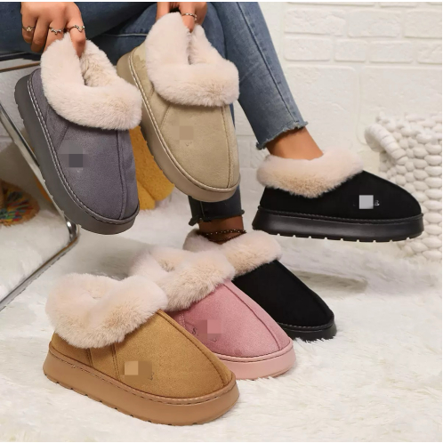 Pantufa De Algodão De Pelúcia Antiderrapante Para Outono E Inverno em Oferta na Shopee