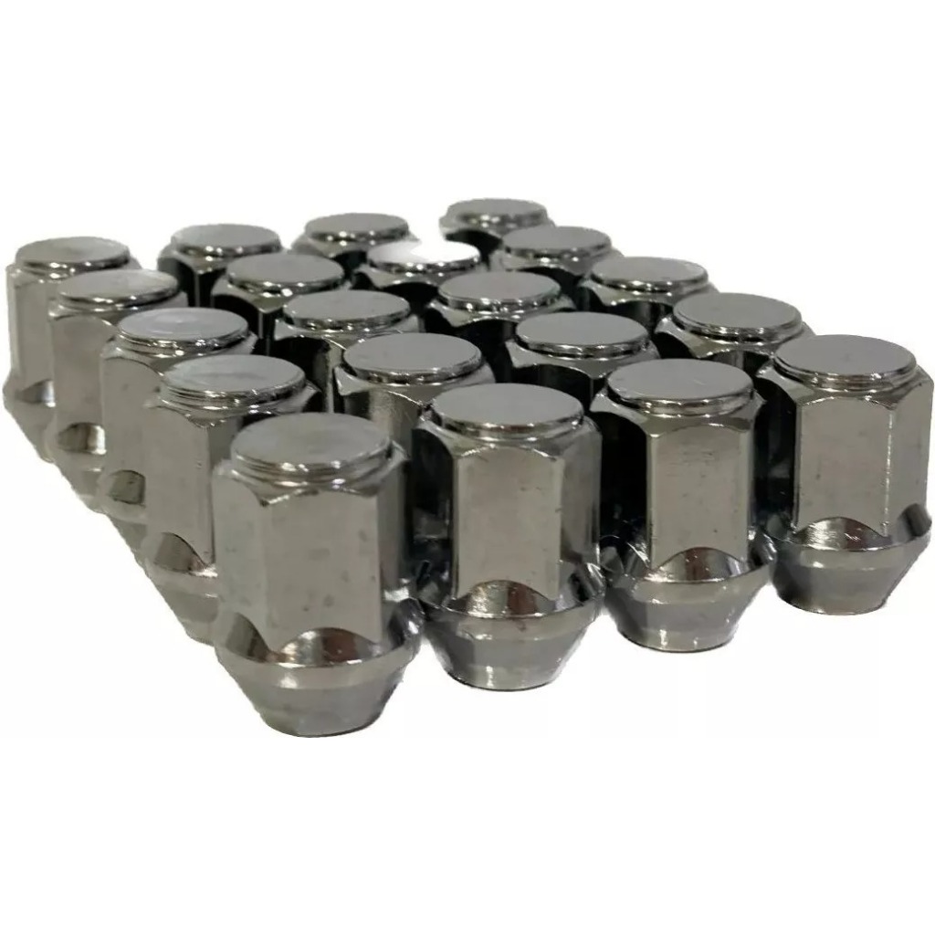 Kit 20 Porcas Roda Cromado - Ford F1000 1983 Até 1998 Envio Imediato