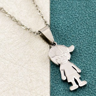 Colar Casal Menino e Menina em Aço Inox Dourado – Joia Família e Amizade em Oferta na Shopee