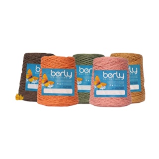 KIT 2 BARBANTE CONE DE 1 KG BERLY ( FIO 6 - 1.016 METROS) em Oferta na Shopee
