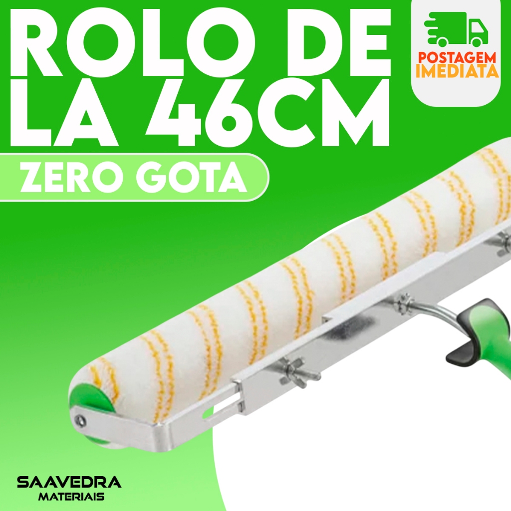 Rolo de Lã Zero Gota 46cm Condor
