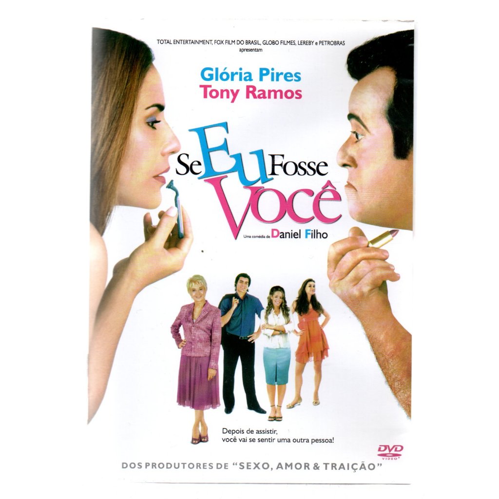 Dvd Se Eu Fosse Você - Tony Ramos E Glória Pires