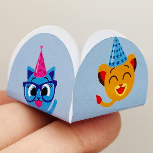 Forminha Personalizada Temática para festa | Doce Brigadeiro | Aniversario | BOLOFOFO