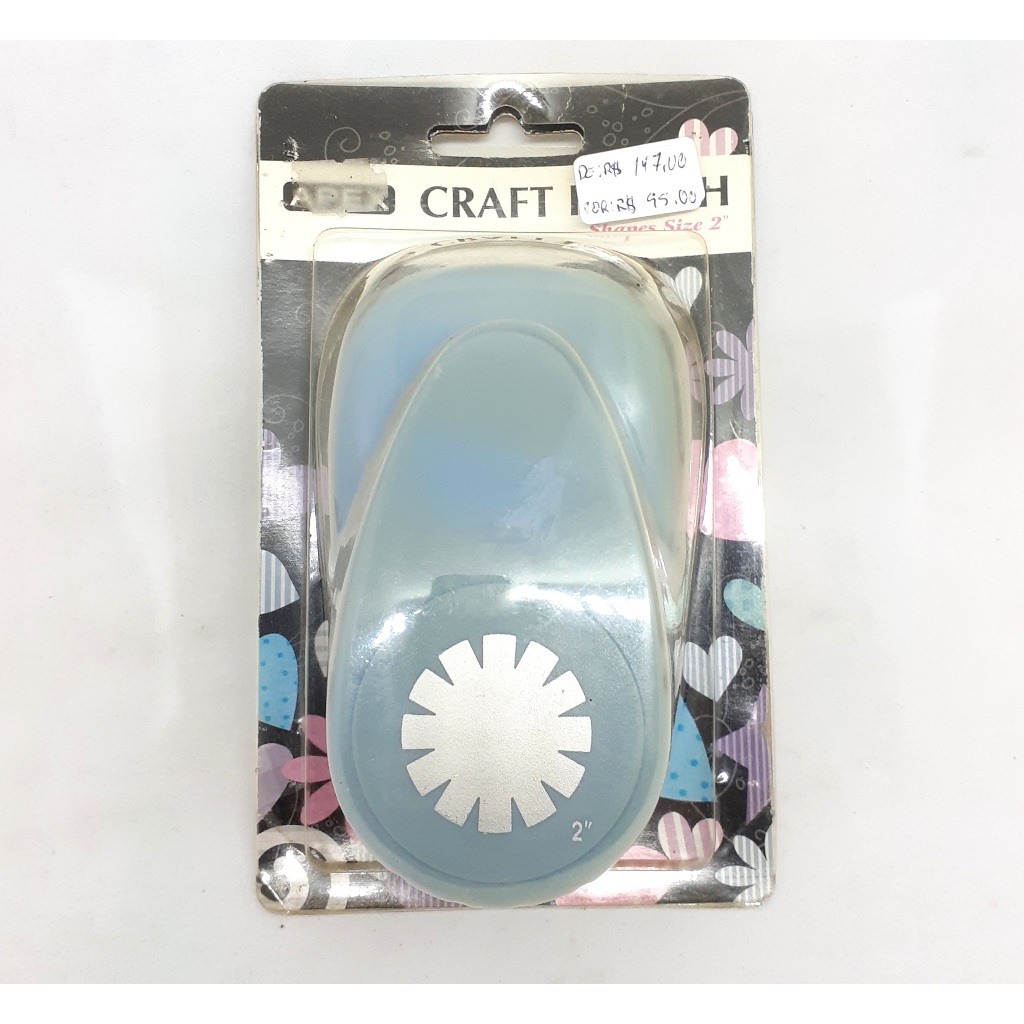 Furador Trabalhos Manuais HCP-120-250 Gear 3 Craft Punch Shapes Size 2"