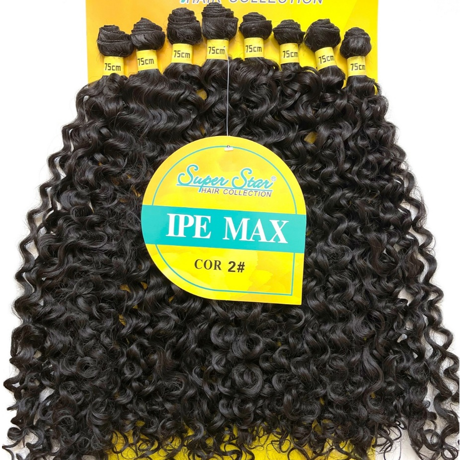 Cabelo 100%Orgânico - Ipe Max - Super Star - 75cm/320gr 1pct
