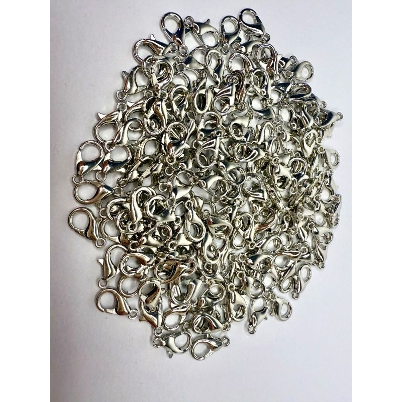 Fecho Lagosta Para Bijuteria com 100 peças 10mm