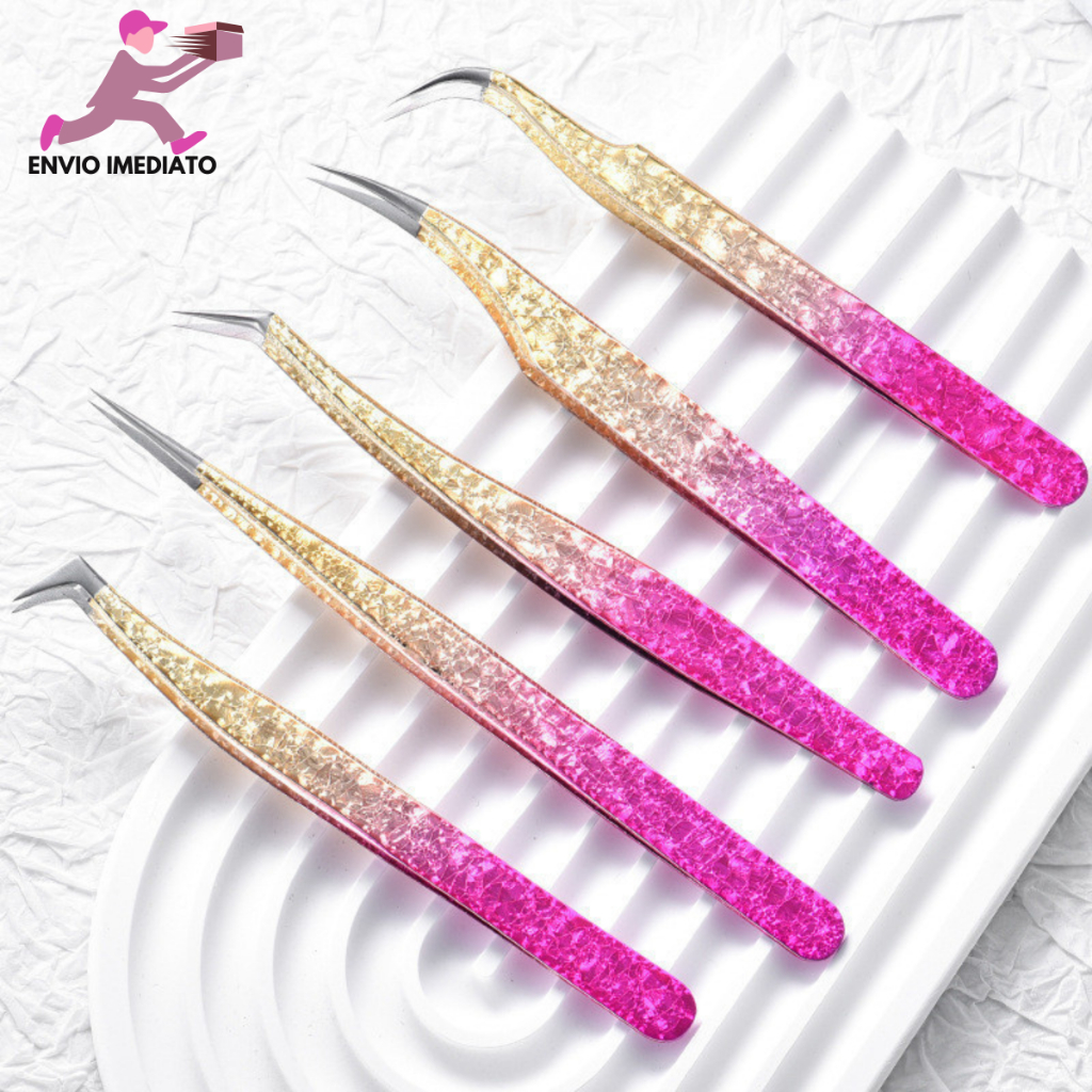 Pinças de cílios ferramenta de maquiagem closure 3d profissional extensão cílios fio a fio Escolha