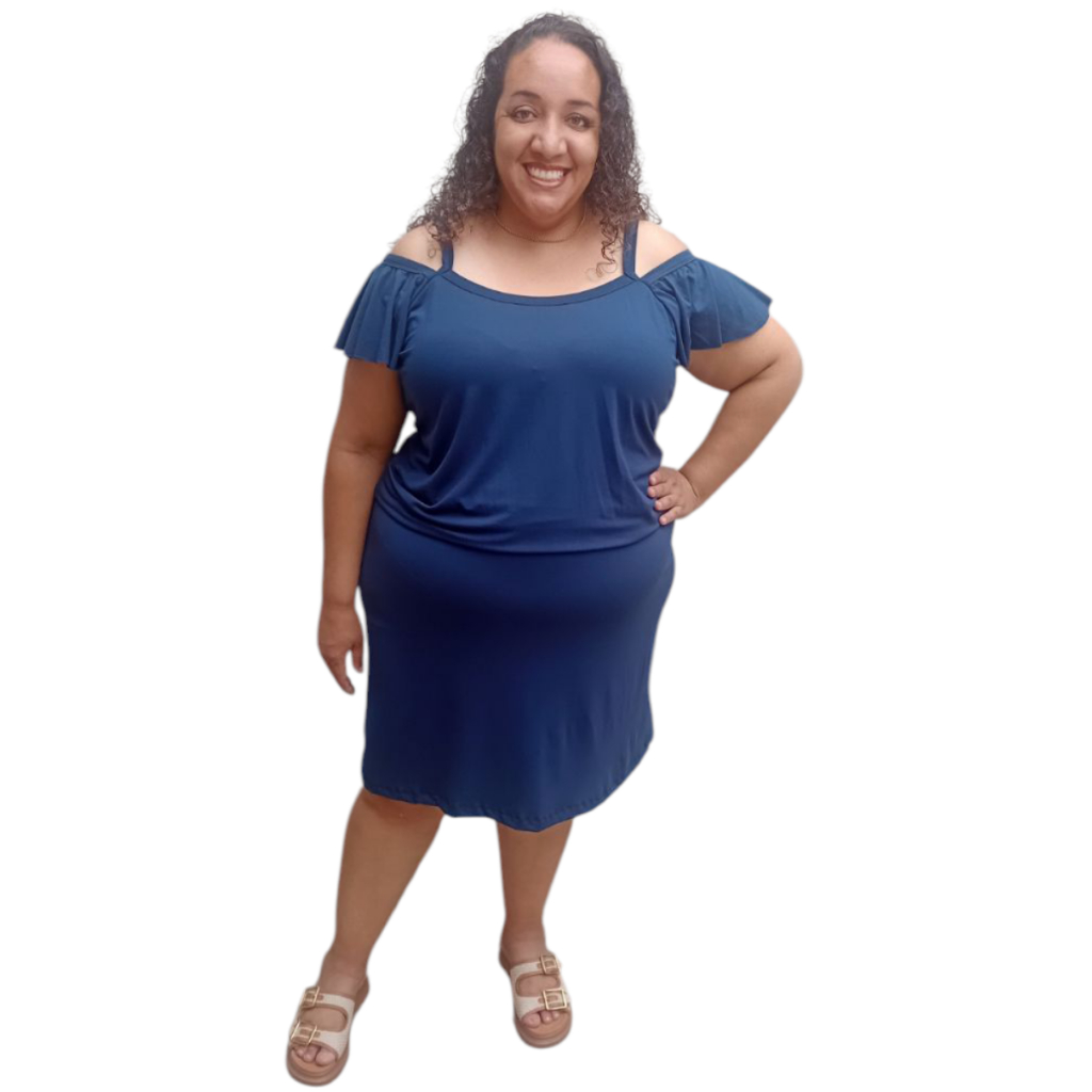 Vestido Modelo Cigana Tamanho 40 ao 64 (M ao G10) Ciganinha Plus Size em Tecido Viscolycra Liso