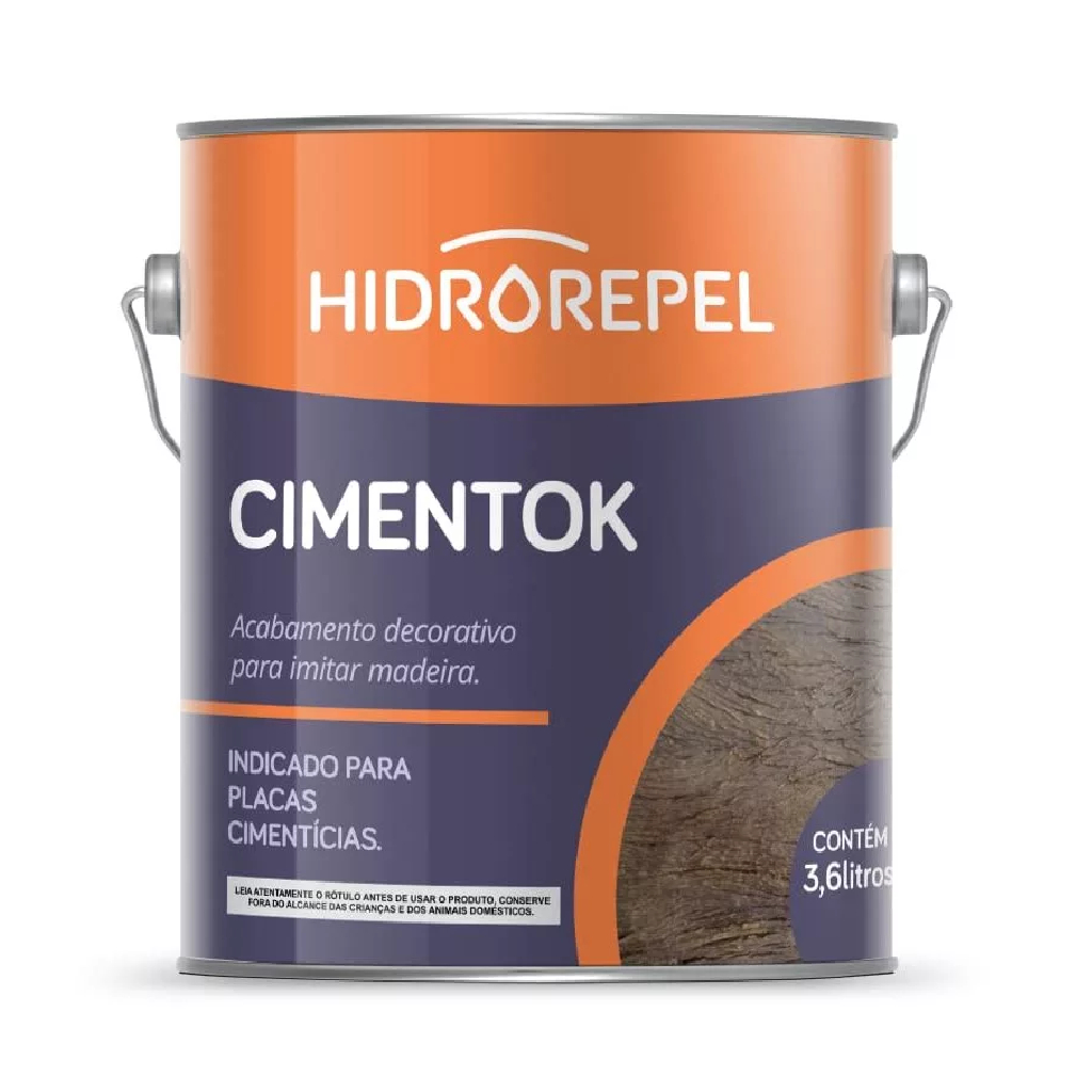 Cimentok 3,6LT Hidrorepel - Gel Envelhecedor Diversas Cores
