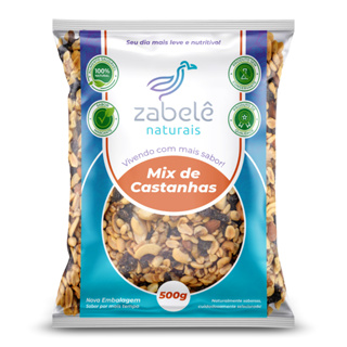 Mix de Castanhas Natural Crocantes - Zabelê Naturais em Oferta na Shopee