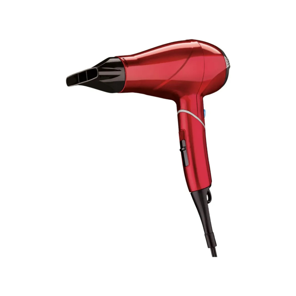 SECADOR DE CABELO CONAIR HAIR DESIGNER 1800W VERMELHO - 220V