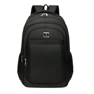 Mochila Bolsa Reforçada Notebook Trabalho Faculdade Coreana Masculina Feminina Preta