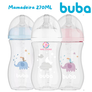 Mamadeira Easy Flow - Anticólica 270 ml Buba em Oferta na Shopee