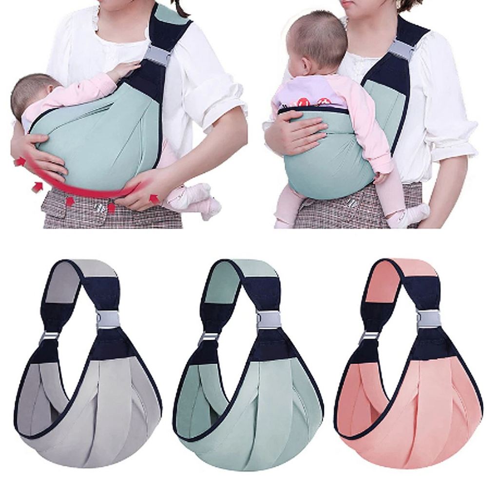 Sling Bebe Carregador Canguru Mamãe Criança Passeio Maternidade Unissex Ajustável em Oferta na Shopee