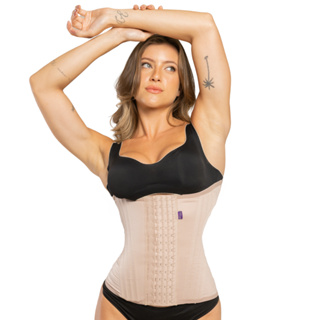Cinta Modeladora Feminina Faixa 4 Fechos Miracle Belt em Oferta na Shopee