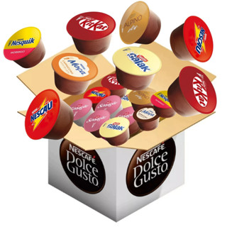 Kit C/50 Cápsulas Especiais Sabores Exclusivos Nescafé Dolce Gusto