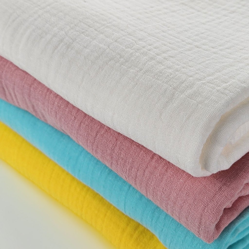 Tecido Fralda Gaze Musselina 2 Metros Algodão - Anniza - 2 Metros x 1,40 m