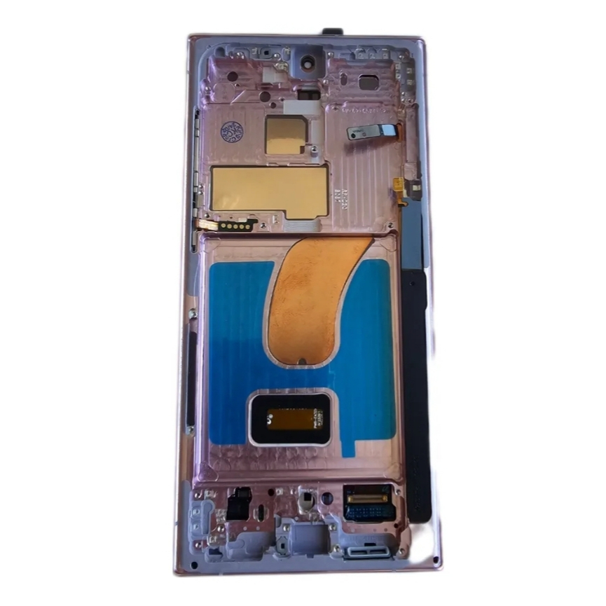 Tela Display Compatível Com Galaxy S23 Ultra 5g S918 Orginal roxo