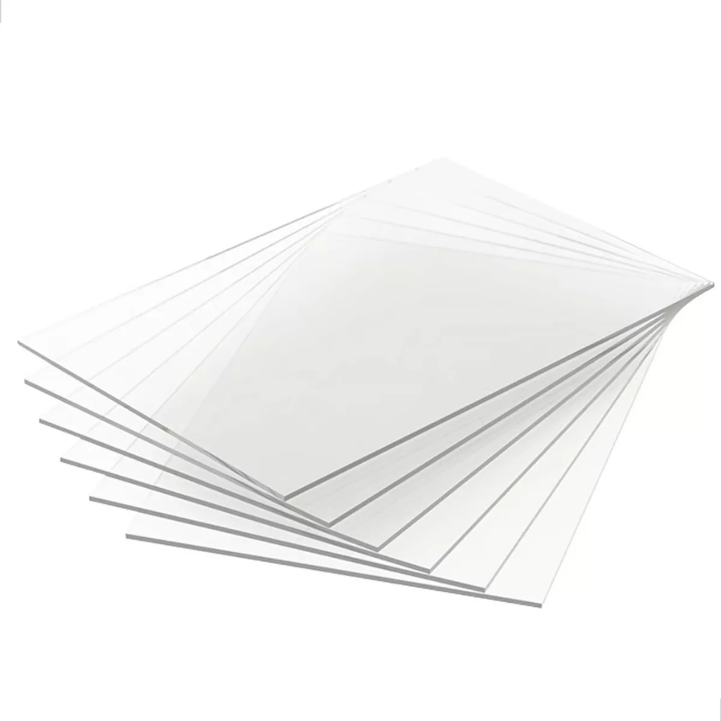 Chapa Poliestireno Cristal 1mt X50cm Similar Acrilico