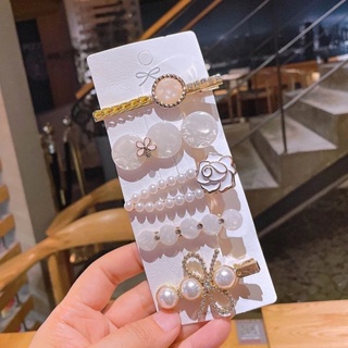 Kit 6 Peças Clip Enfeites Feminina para Cabelos Presilhas Luxuosa em Oferta na Shopee