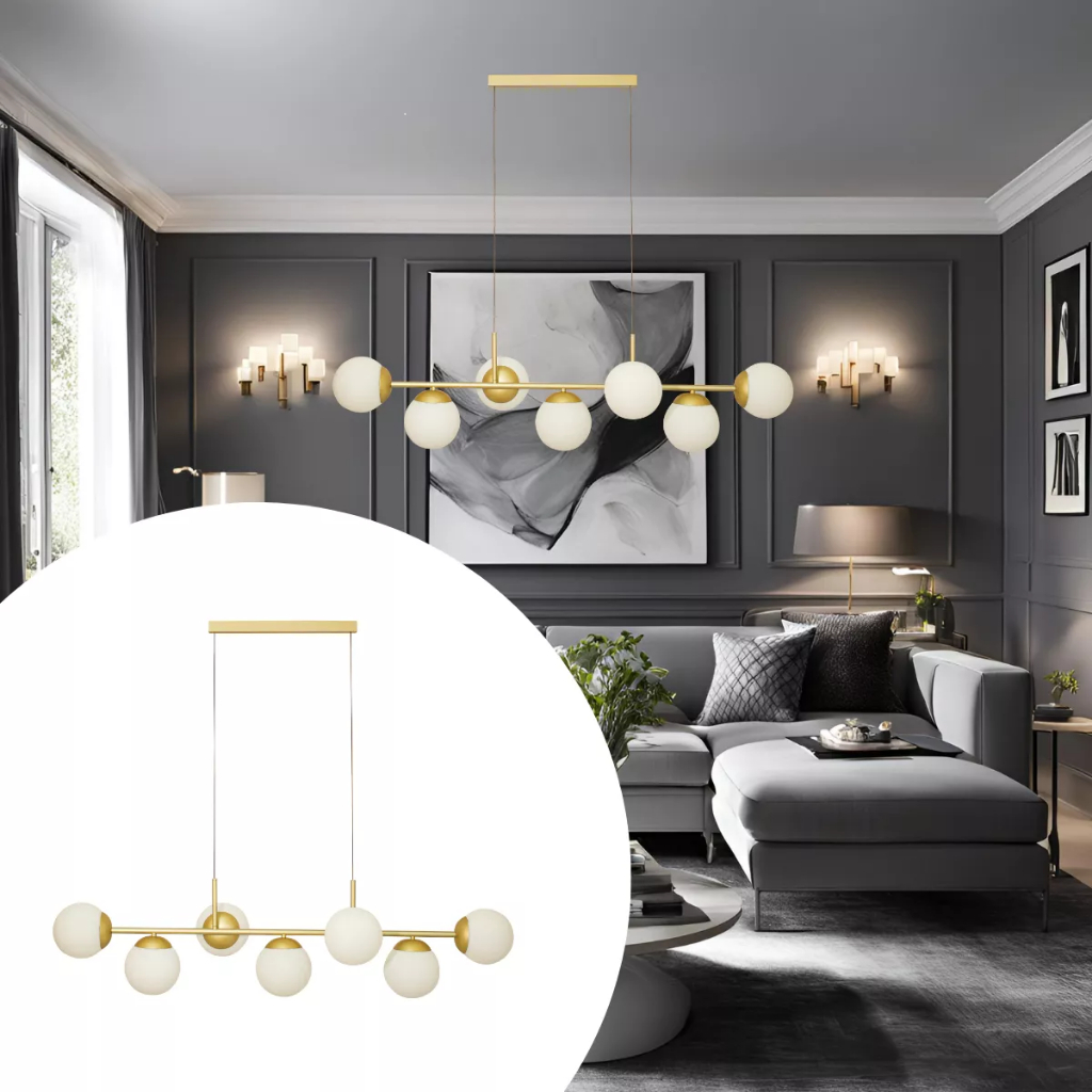 Lâmpada com Lustre: Onde Comprar | BuscaProdutos