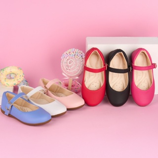 Sapatilha Feminina Infantil Menina Confortável Lisa Fosco sem laço Casual Festa Ocasião Daminha Delicada em Oferta na Shopee