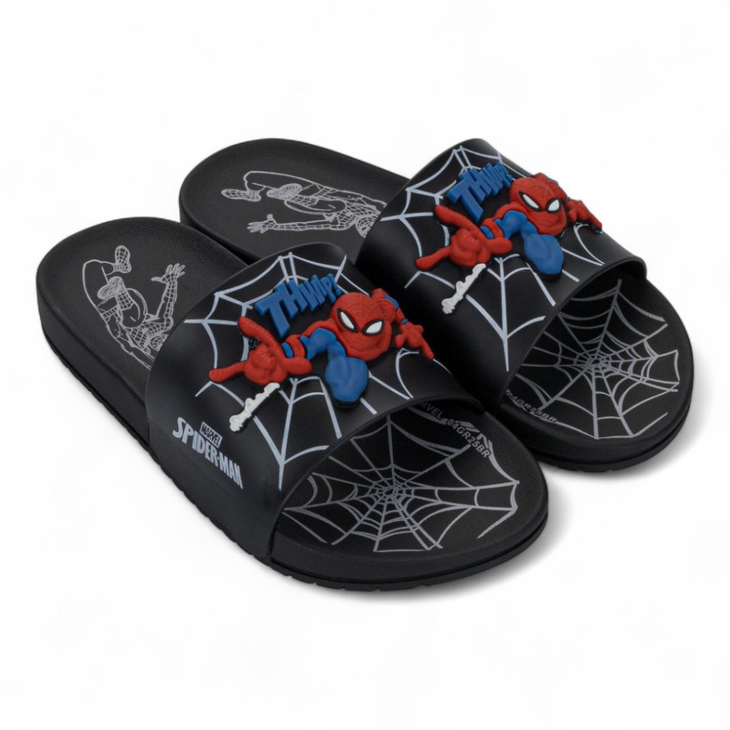 Chinelo Slide Infantil Grendene Kids Homem Aranha View Pronta Entrega.