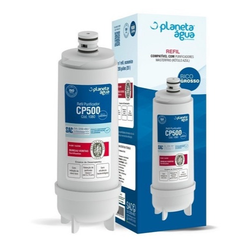 Refil Filtro Masterfrio CP500 Planeta Água 1080a Purificador em Oferta na Shopee
