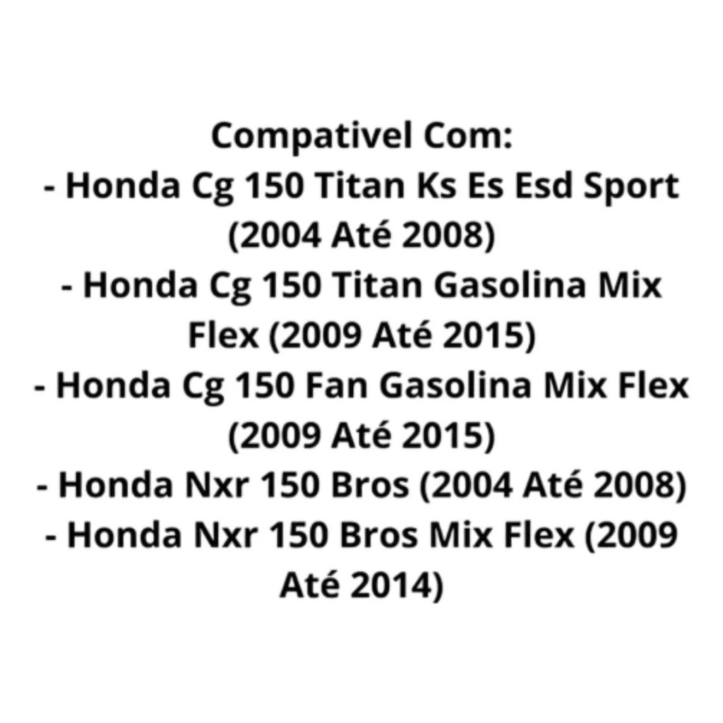 Kit Cilindro Kmp Honda Cg Titan Fan 150 Nxr Bros 150 Original Completo Novo Original — imagem 2 de 2