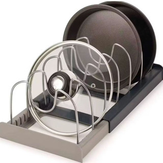 Suporte Organizador Expansível Escorredor De Pratos Panelas Tampas  Cozinha - Envio Imediato!