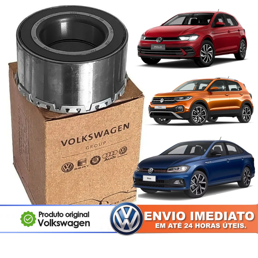 Rolamento Roda Dianteira Original Volkswagen Polo Virtus T-cross Nivus 2QB407625 72MM Novo c/ NF em Oferta na Shopee