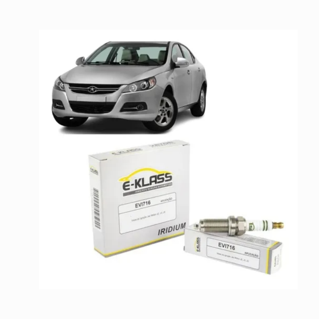 Jogo De Velas Iridium Jac J3 2010 À 2016 Original E-klass